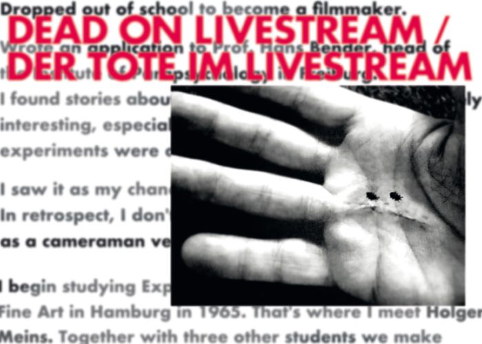 Der Tote im Livestream_Postkarte